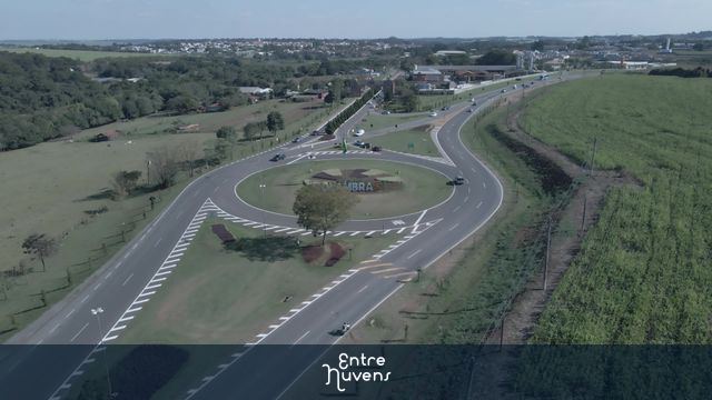 Rotatória de entrada de Holambra