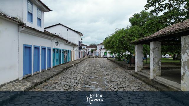 Rua de Paraty perto da orla