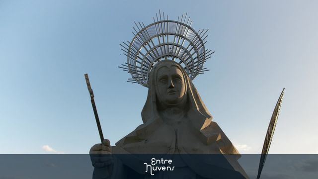 Santa Rita de Cássia — vídeo aéreo de Santa Cruz
