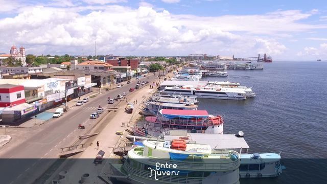 Santarem - Pará — vídeo aéreo de Santarém