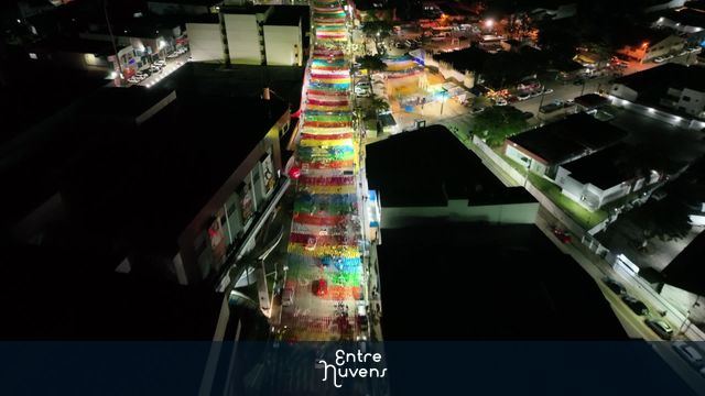 Sao Joao em Santo Antonio de Jesus — vídeo aéreo de Santo Antônio de Jesus