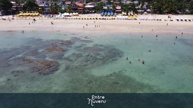 Segunda praia Morro de são paulo  — vídeo aéreo de Cairu