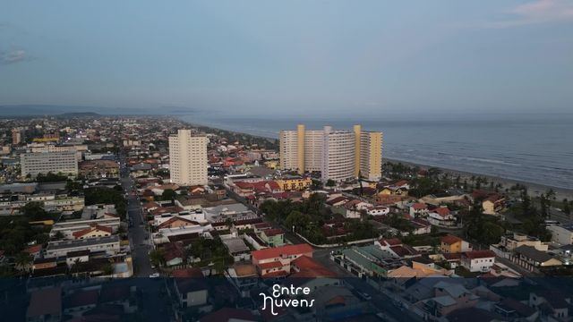 sobrevoo cidade peruibe sp — vídeo aéreo de Peruíbe