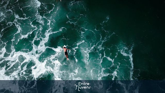 Surfista Remando