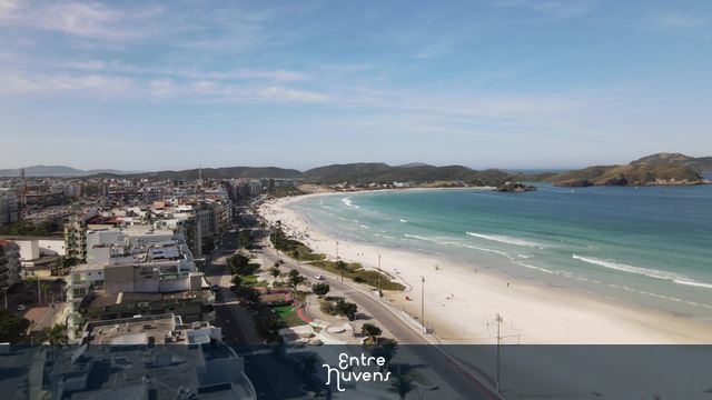 Um belo vôo na praia do forte em cabo frio 
