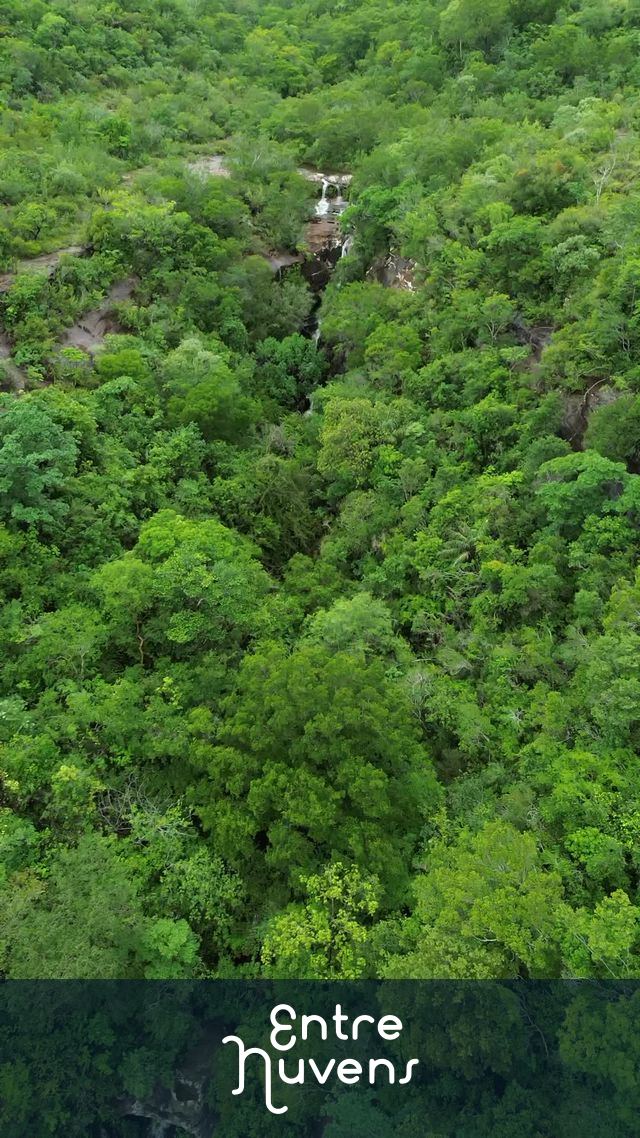 Vale das Cachoeiras- Parque Estadual da Serra de Santo Antônio-  — vídeo aéreo de Campo Maior