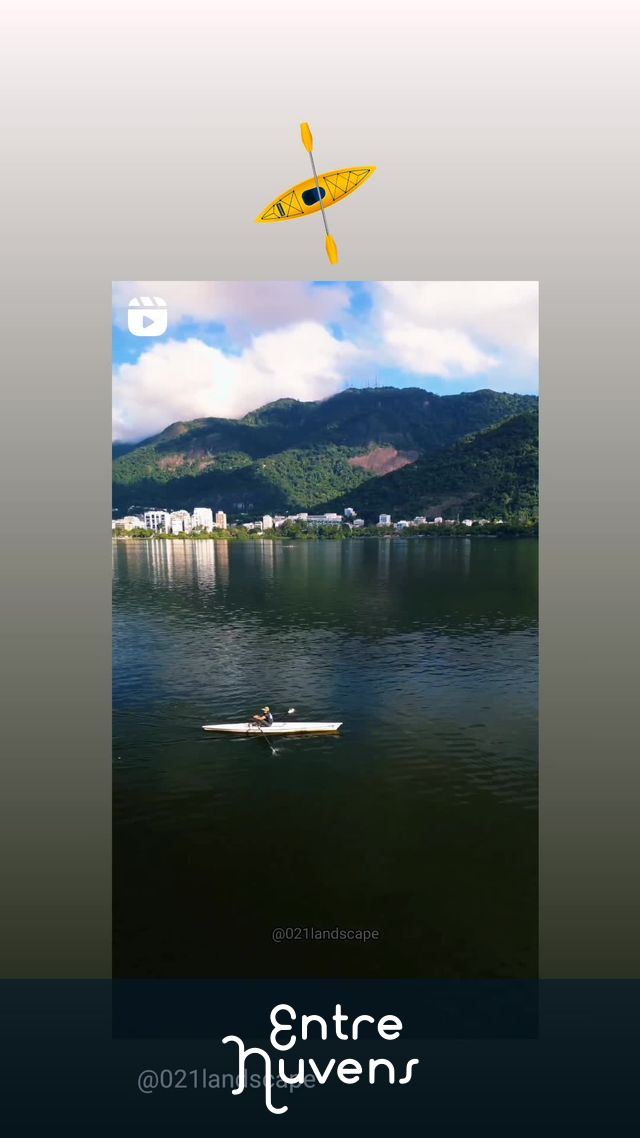 Vídeo feito de remadores na Lagoa Rodrigo de Freitas — vídeo aéreo de Rio de Janeiro