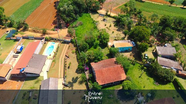 Visão aérea de zona rural em Ibiúna