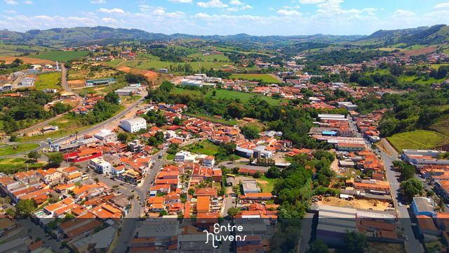 Visão de cima do município de Socorro SP
