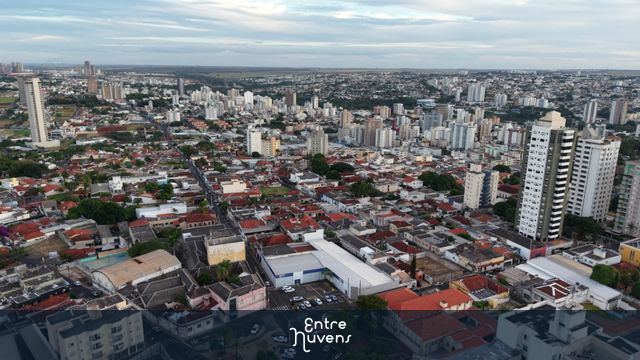 Vista aérea 360 panorâmica de Uberlândia - MG