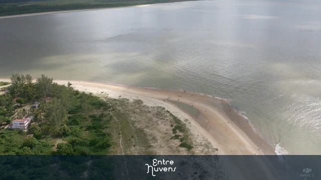 Vista aérea da cidade — vídeo aéreo de Nova Viçosa