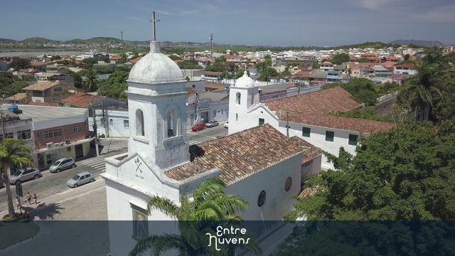 Vista Aérea da Igreja Matriz de Nossa Senhora da Assunção em Cabo Frio
