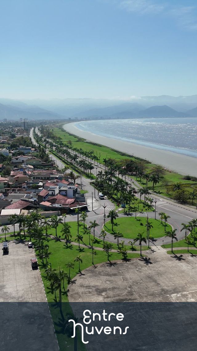 Vista Aérea da Orla de Caraguatatuba; Belezas do Litoral Paulista