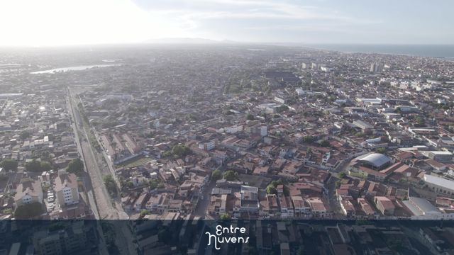 Vista aérea do Carlito Pamplona