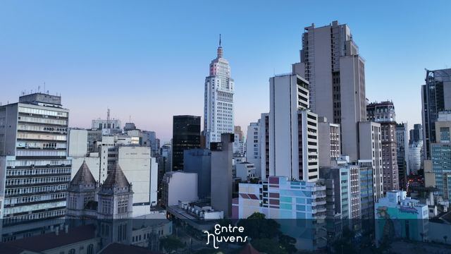 Vista aérea do Edifício Altino Arantes