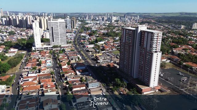 Vista aérea panorâmica de Ribeirão Preto: O desenvolvimento urbano da cidade