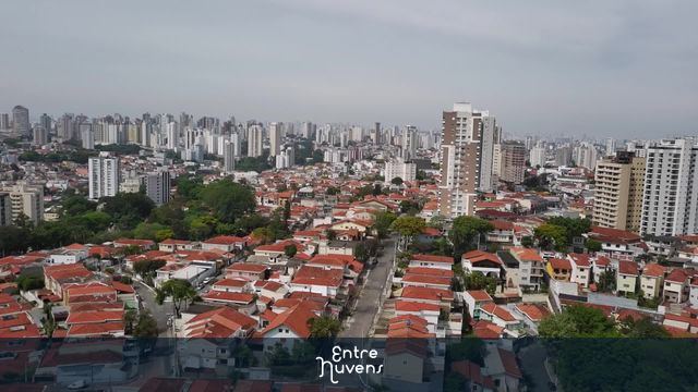 Vista aérea panorâmica dos bairros da Vila Aurora, Parque Mandaqui e região na Zona Norte