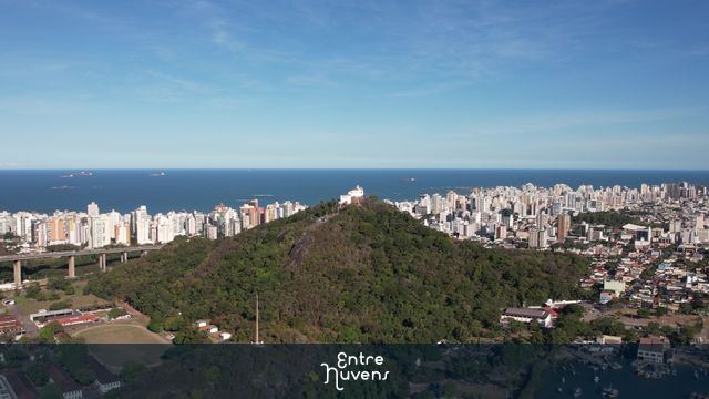 Vista convento da penha no espirito santo