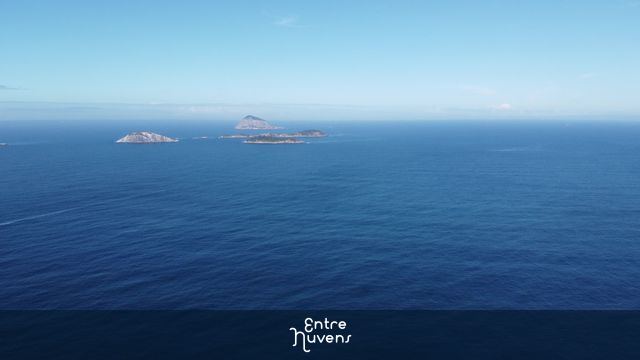 Vista do Oceano Atlântico Sul e Ilhas Cagarras, Rio de Janeiro/RJ