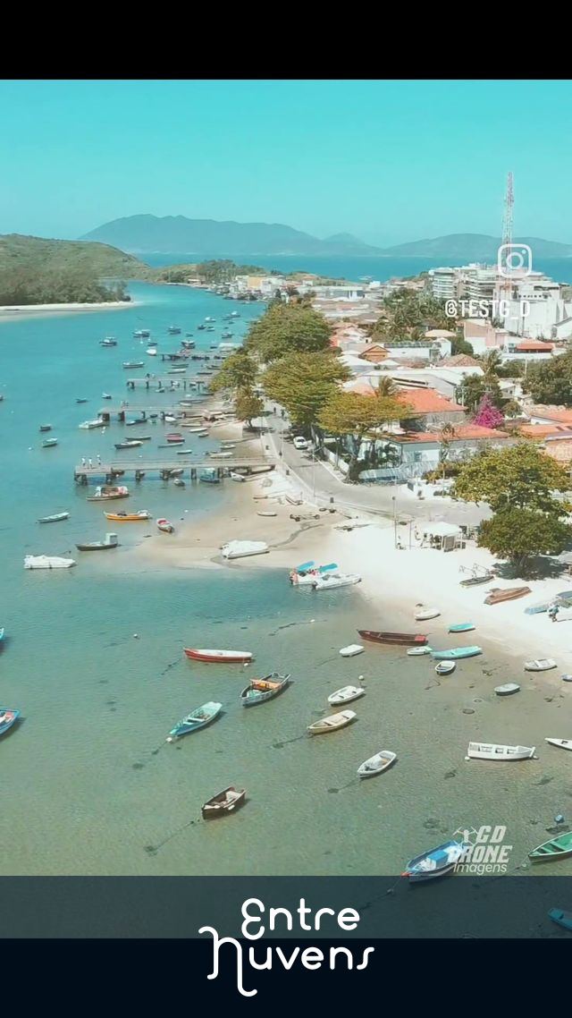 Voo feito no canal dr Cabo Frio 