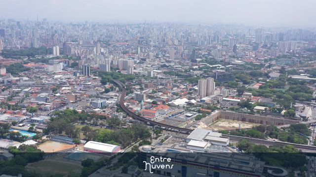 Zona Oeste de São Paulo vista a partir da região do Shopping D